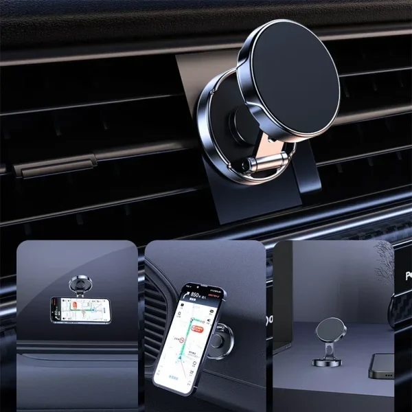 Support magnétique pour téléphone portable de voiture - Image 5