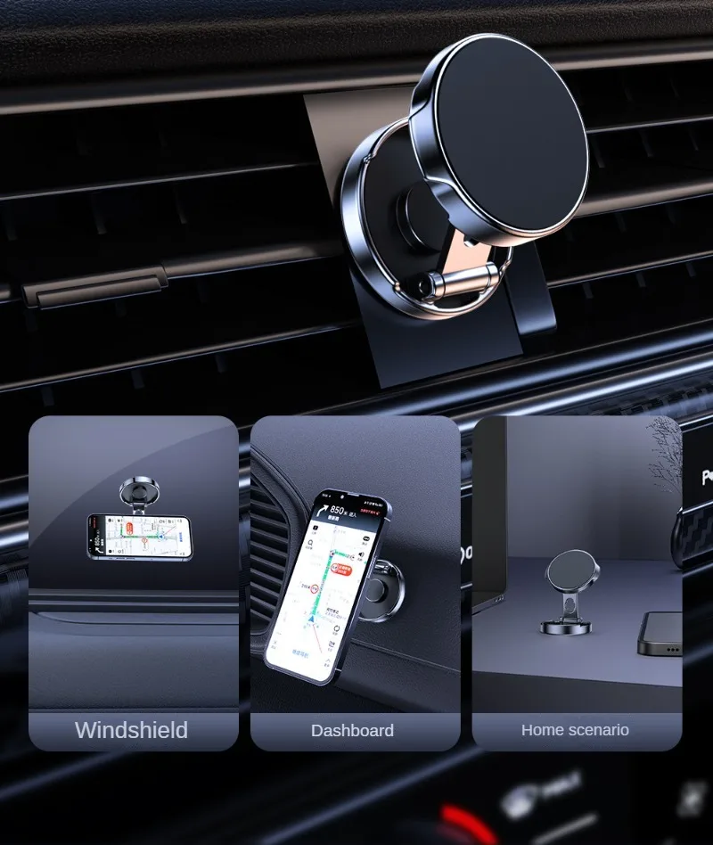 Support magnétique de téléphone pour voiture, aimant puissant, support GPS pour iPhone 14, 13, 12 Pro Max, X, Xiaomi, Samsung, LG Support magnétique de téléphone pour voiture, aimant puissant, support GPS pour iPhone 14, 13, 12 Pro Max, X, Xiaomi, Samsung, LG