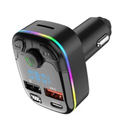 Transmetteur FM de voiture USB Type-C, – Image 6