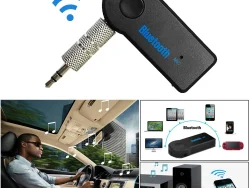 Lecteur MP3 de voiture Auto sans fil Bluetooth 3.5mm