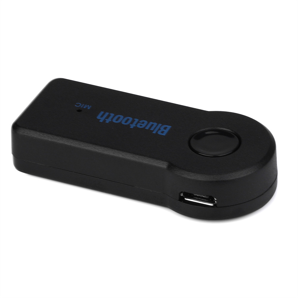 Car MP3 Player Auto Wireless Bluetooth 3.5mm AUX Audio Stereo Music Home Car Receiver Adapter Mic Bluetooth Music Receivers