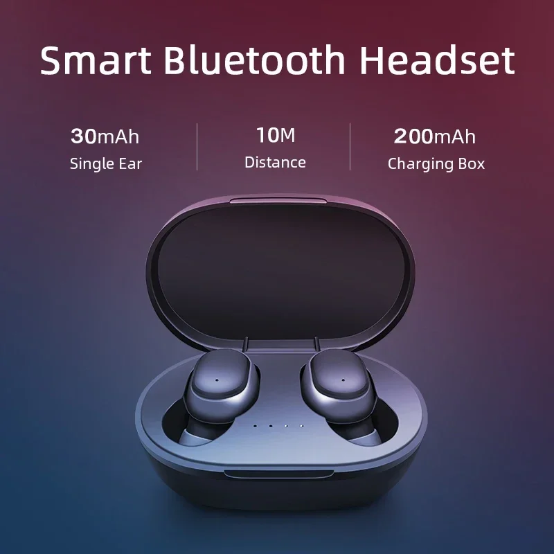 TWS A6S Wireless Headphones Fone Bluetooth Earphones Mini Earbuds With Mic Charging Box Sports Gaming Headset For Xiaomi iPhones TWS A6S Wireless Headphones Fone Bluetooth Earphones Mini Earbuds With Mic Charging Box Sports Gaming Headset For Xiaomi iPhones