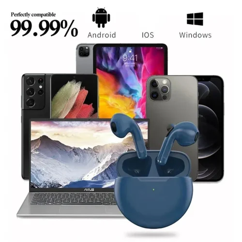Écouteurs sans fil Bluetooth 5.3 Air Pro 6 TWS – Image 6