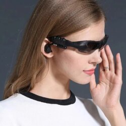 lunettes de soleil avec micro écouteurs stéréo sans fil – Image 5