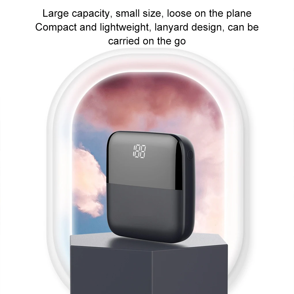 20000mAh Mini Phone Power Bank Dual Usb Portable Charger with 2 Usb Port Large Capacity Mini Digital led Display Power Bank 20000mAh Mini Phone Power Bank Dual Usb Portable Charger with 2 Usb Port Large Capacity Mini Digital led Display Power Bank
