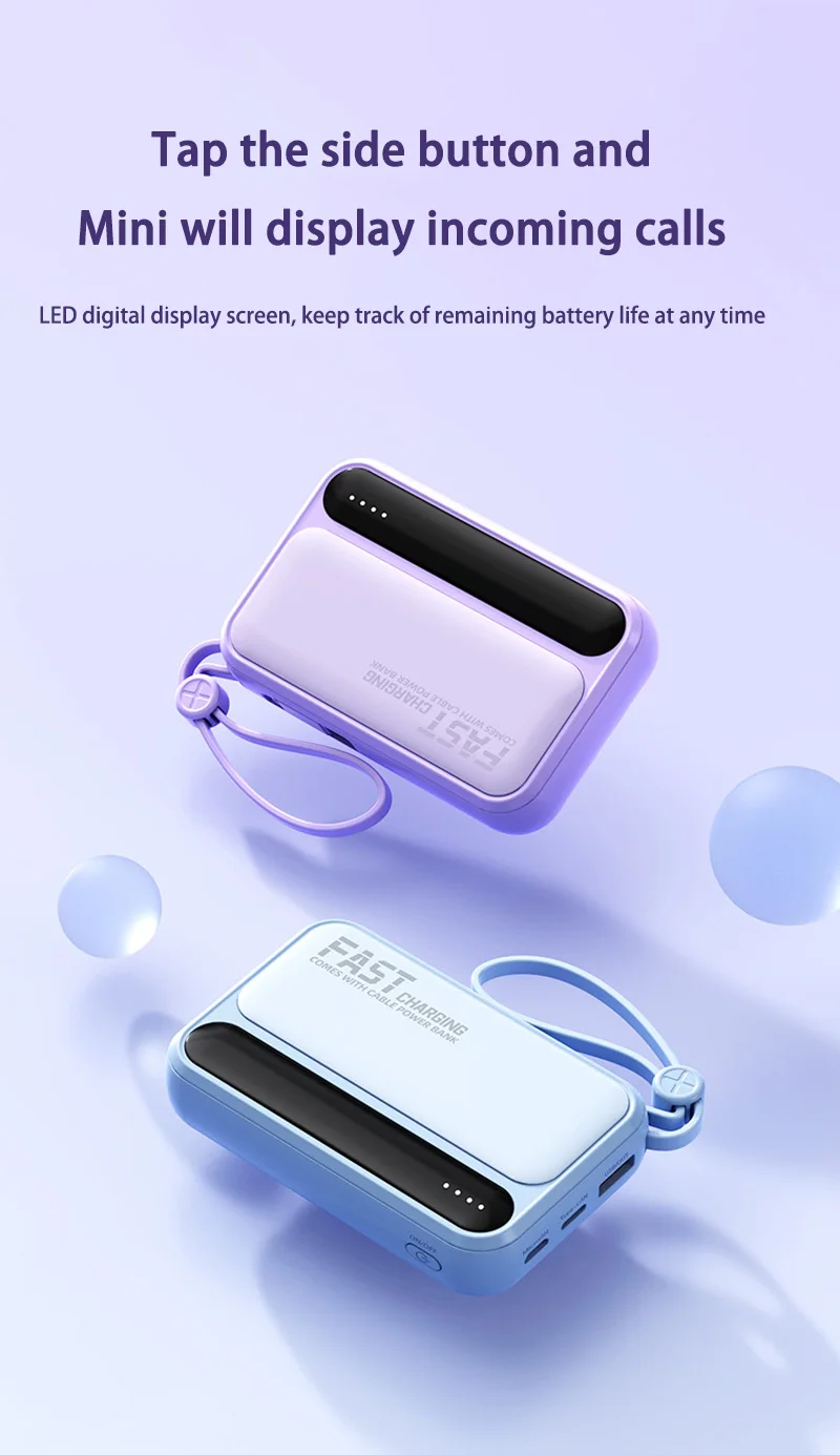 Xiaomi 100000mAh Large Capacity Power Bank Portable fast charging power bank with built-in 4 Cables Battery For IPhone Samsung Xiaomi 100000mAh Large Capacity Power Bank Portable fast charging power bank with built-in 4 Cables Battery For IPhone Samsung