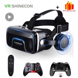 VR Shinecon 10.0 Casque 3D lunettes Casque de réalité virtuelle