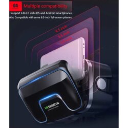 VR Shinecon 10.0 Casque 3D lunettes Casque de réalité virtuelle – Image 6
