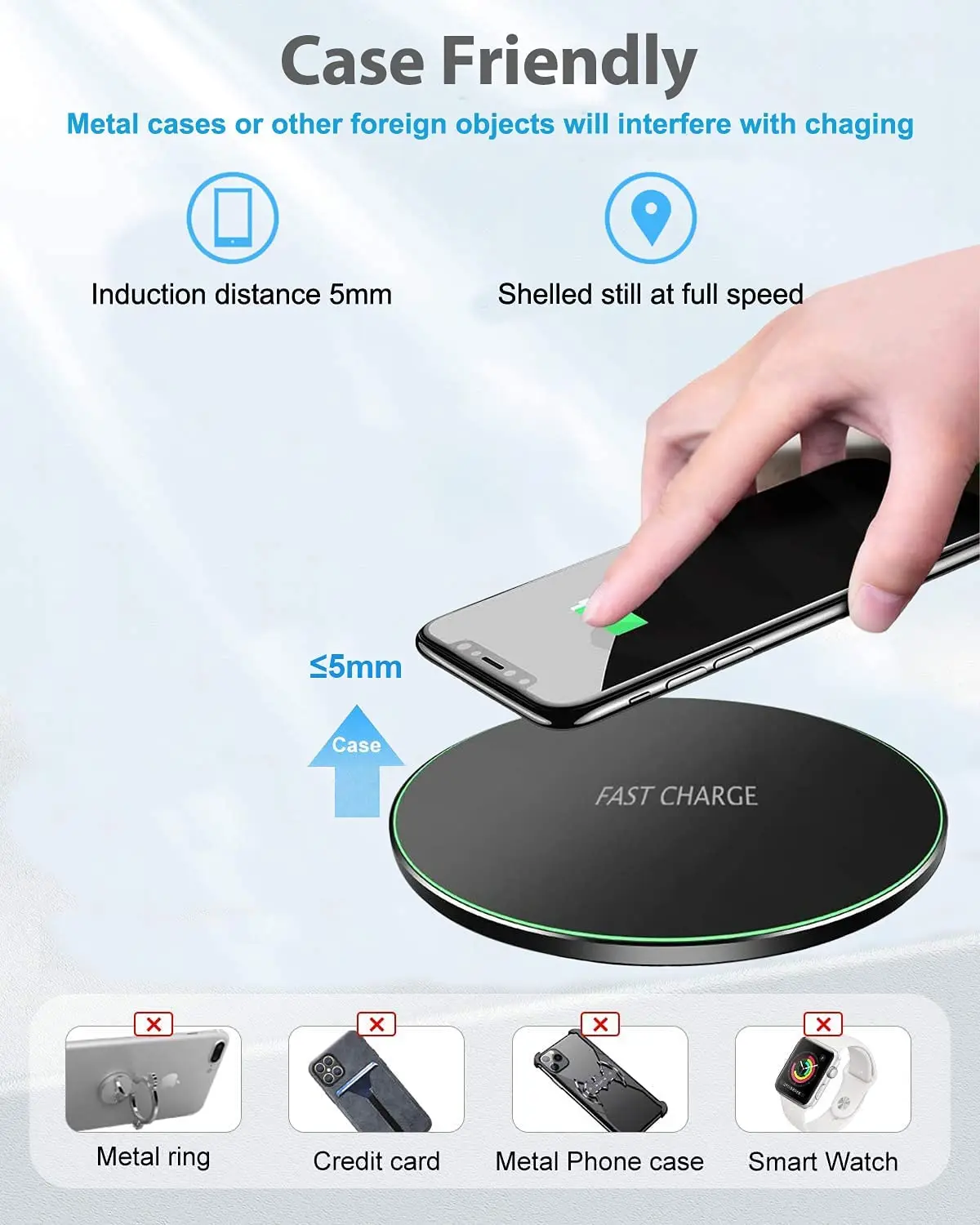 100W Fast Wireless Charger Pad for iPhone 15 14 13 12 11 Pro Max Samsung Galaxy S24 S23 S22 S20 Xiaomi Wireless Charging Station 100W Fast Wireless Charger Pad for iPhone 15 14 13 12 11 Pro Max Samsung Galaxy S24 S23 S22 S20 Xiaomi Wireless Charging Station