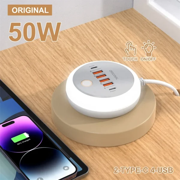 Multiprise 50 W, prise USB C multiport - Image 5