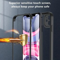 coque anti choc complète pour iPhone 16 Pro Max 15 Plus  15 14 11 Pro Max 13 12 Mini, – Image 6