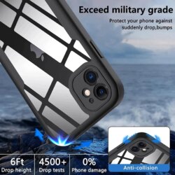 coque anti choc complète pour iPhone 16 Pro Max 15 Plus  15 14 11 Pro Max 13 12 Mini, – Image 5