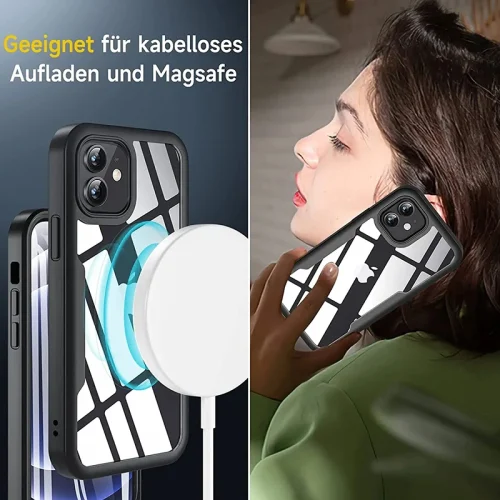 coque anti choc complète pour iPhone 16 Pro Max 15 Plus  15 14 11 Pro Max 13 12 Mini, – Image 3