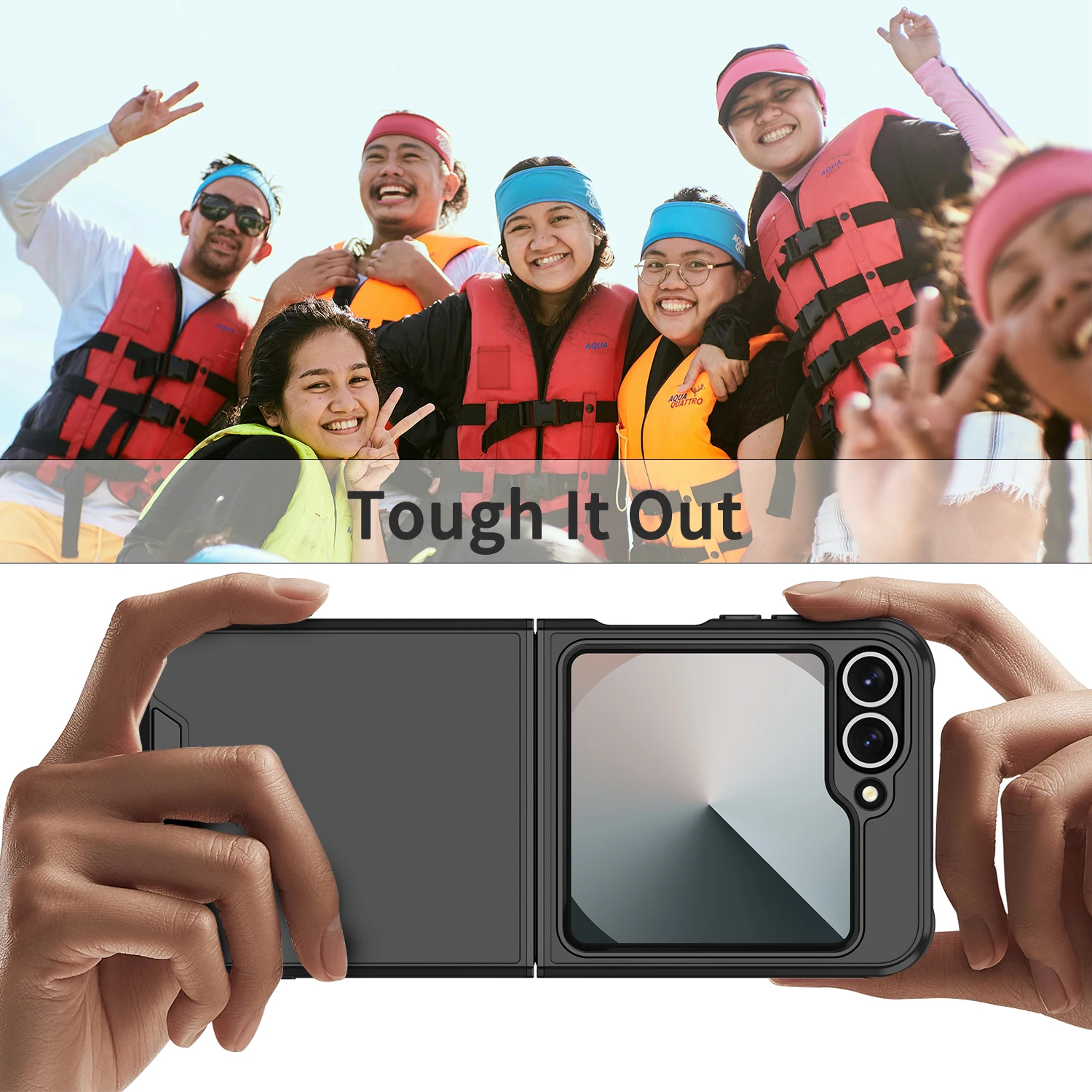 Luxury Original Official Slim Matte Protection Phone Case Samsung Galaxy Z Flip 6 5 4 For Wireless Charging Shockproof Cover