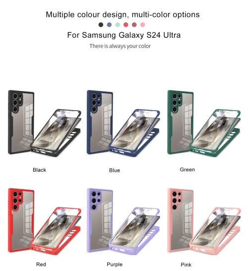 Etui de téléphone à Protection complète Double face  pour Samsung Galaxy S21 S22 S23 Plus S24 - Image 6