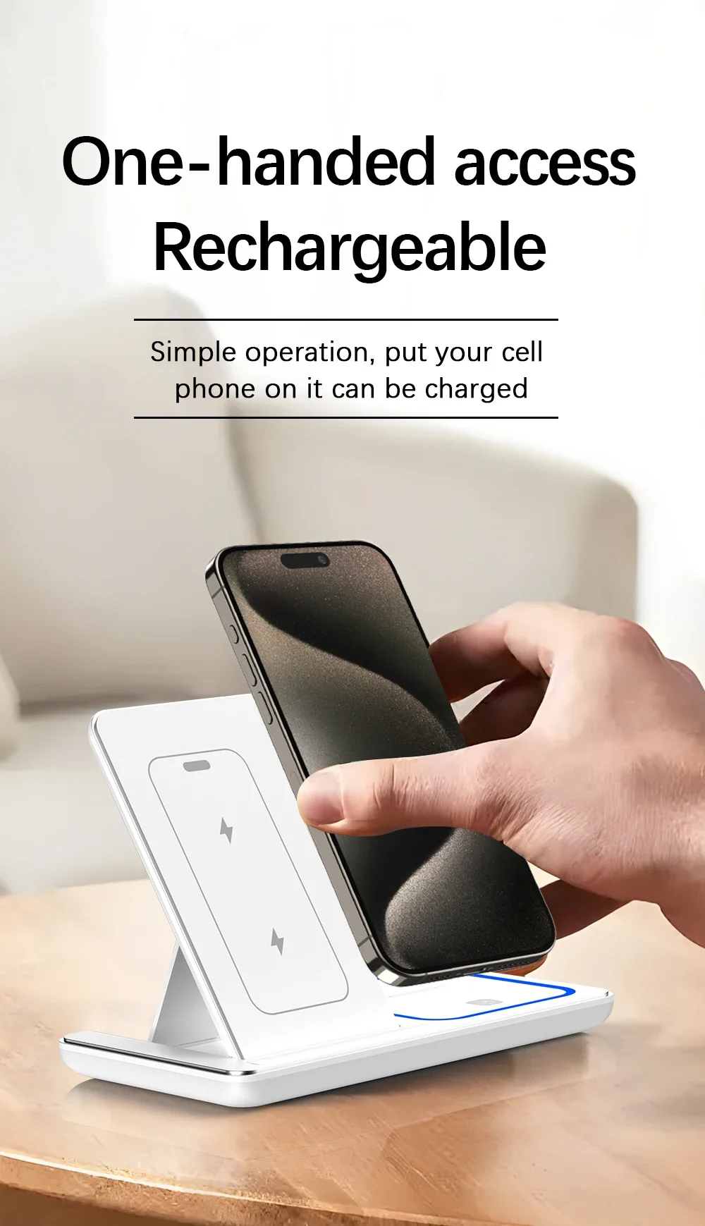 Support de chargeur magnétique sans fil pour iPhone 15 14 13 12 Pro Max Apple Watch 8 7 Airpods Pro Station de charge rapide 3 en 1 Support de chargeur magnétique sans fil pour iPhone 15 14 13 12 Pro Max Apple Watch 8 7 Airpods Pro Station de charge rapide 3 en 1