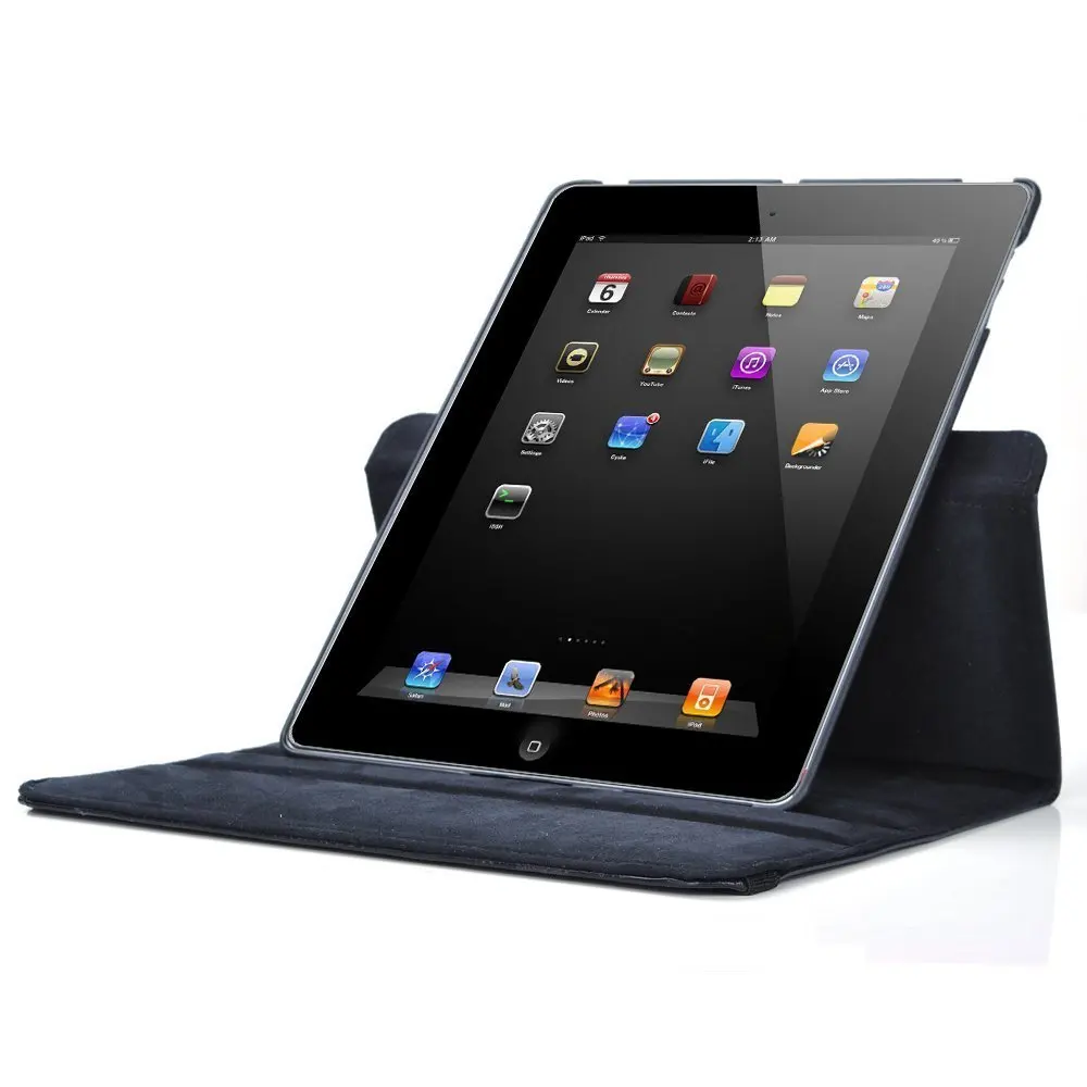 For iPad 2 3 4 Case 360 Rotating Stand Tablet Cover For iPad Air 1 2 3 4 5 10.9 Pro 11 9.7 5th 6th 10.2 7th 8th 9th 10th Cases