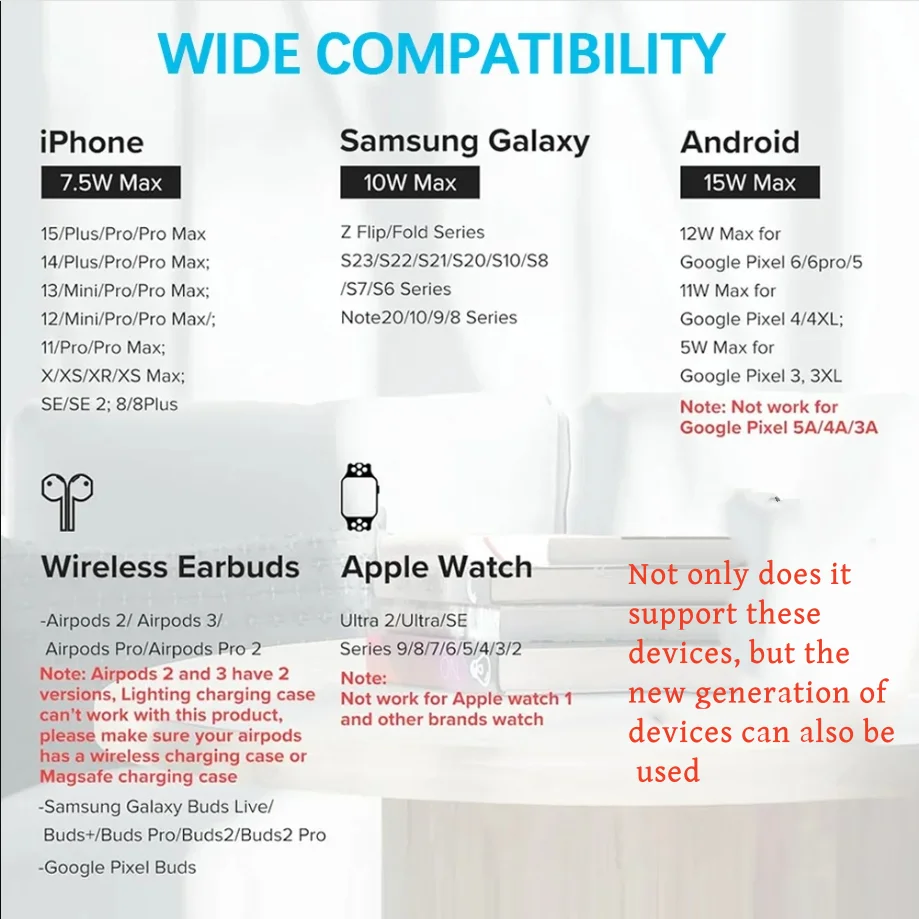 30W LED Fast Wireless Charger 3 in 1 Foldable Charging Station For iPhone 16 15 14 13 12 11 Apple Watch 9 8 7 6 5 Airpods Pro/3 30W LED Fast Wireless Charger 3 in 1 Foldable Charging Station For iPhone 16 15 14 13 12 11 Apple Watch 9 8 7 6 5 Airpods Pro/3