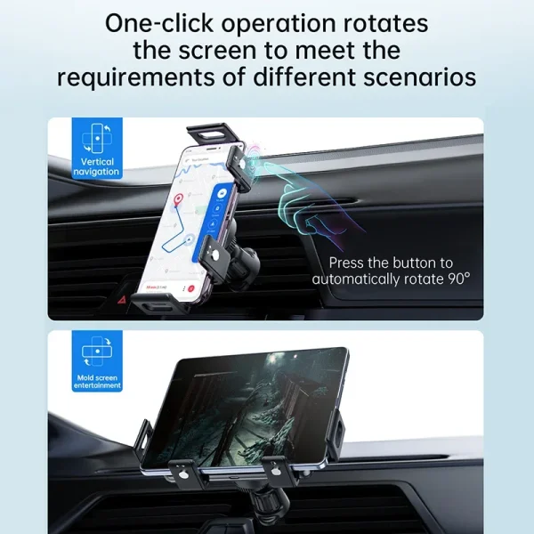 Support de voiture à chargement sans fil rapide – Image 3