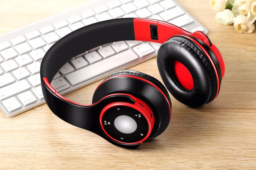 Colorful Stereo Audio Mp3 Bluetooth Headset Wireless Headphones Earphone Support SD Card with Mic Play 20 Hours Colorful Stereo Audio Mp3 Bluetooth Headset Wireless Headphones Earphone Support SD Card with Mic Play 20 Hours