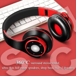 Casque audio stéréo coloré sans fil