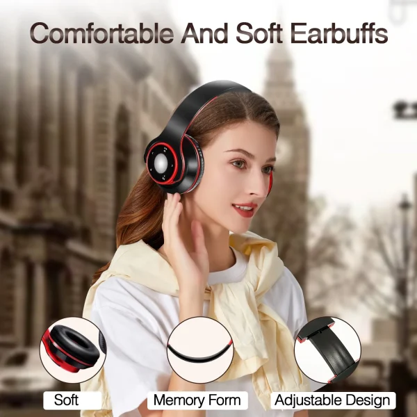Casque audio stéréo coloré sans fil – Image 3