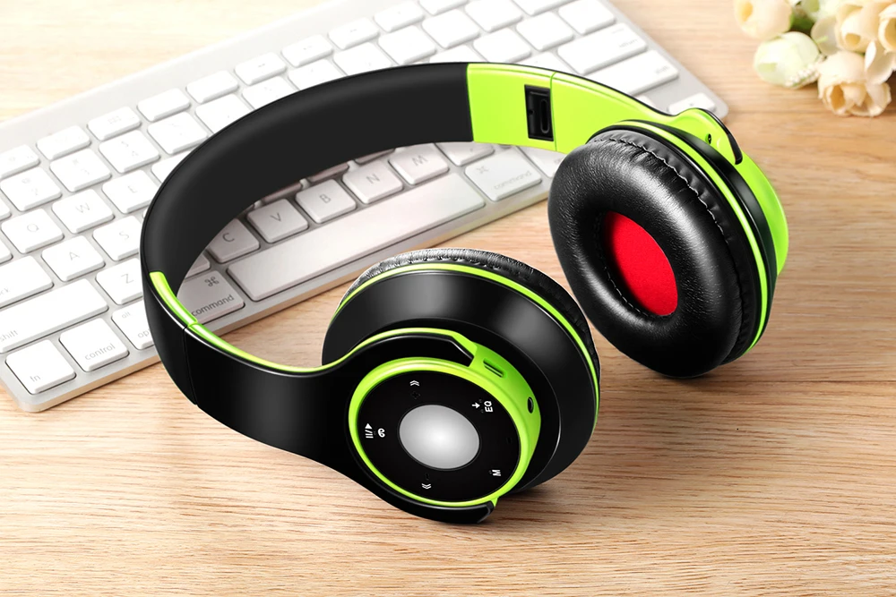 Colorful Stereo Audio Mp3 Bluetooth Headset Wireless Headphones Earphone Support SD Card with Mic Play 20 Hours Colorful Stereo Audio Mp3 Bluetooth Headset Wireless Headphones Earphone Support SD Card with Mic Play 20 Hours