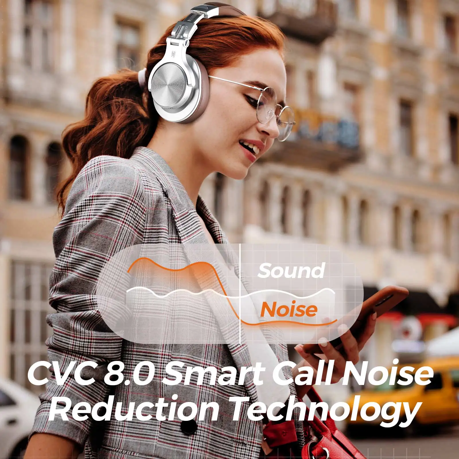 Oneodio Fusion A70 Bluetooth 5.2 Headphones Hi-Res Audio Over Ear Wireless Headset Professional Studio Monitor DJ Headphones 72H Oneodio Fusion A70 Bluetooth 5.2 Headphones Hi-Res Audio Over Ear Wireless Headset Professional Studio Monitor DJ Headphones 72H
