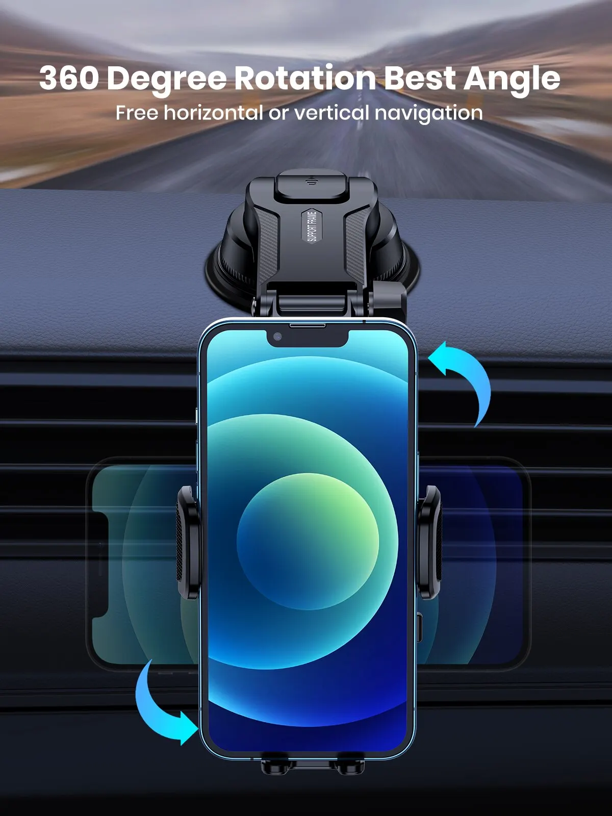 TOPK Car Phone Holder Gravity Stand for iPhone Xiaomi Samsung Car Mobile Support for Dashboard Windshield Air Vent Phone Mount TOPK Car Phone Holder Gravity Stand for iPhone Xiaomi Samsung Car Mobile Support for Dashboard Windshield Air Vent Phone Mount