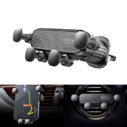 Support de téléphone portable pour voiture, 4,7 à 7 pouces