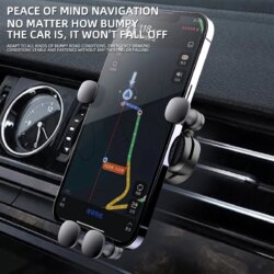 Support de téléphone portable pour voiture, 4,7 à 7 pouces – Image 6