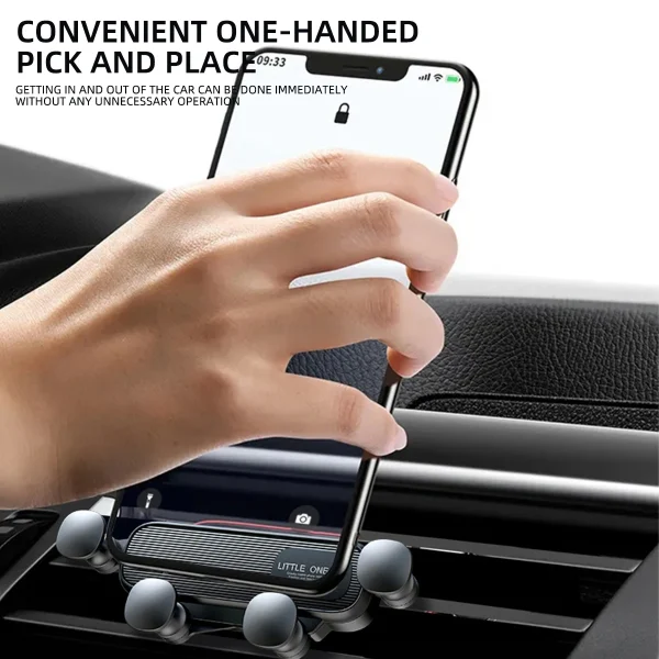 Support de téléphone portable pour voiture, 4,7 à 7 pouces - Image 5