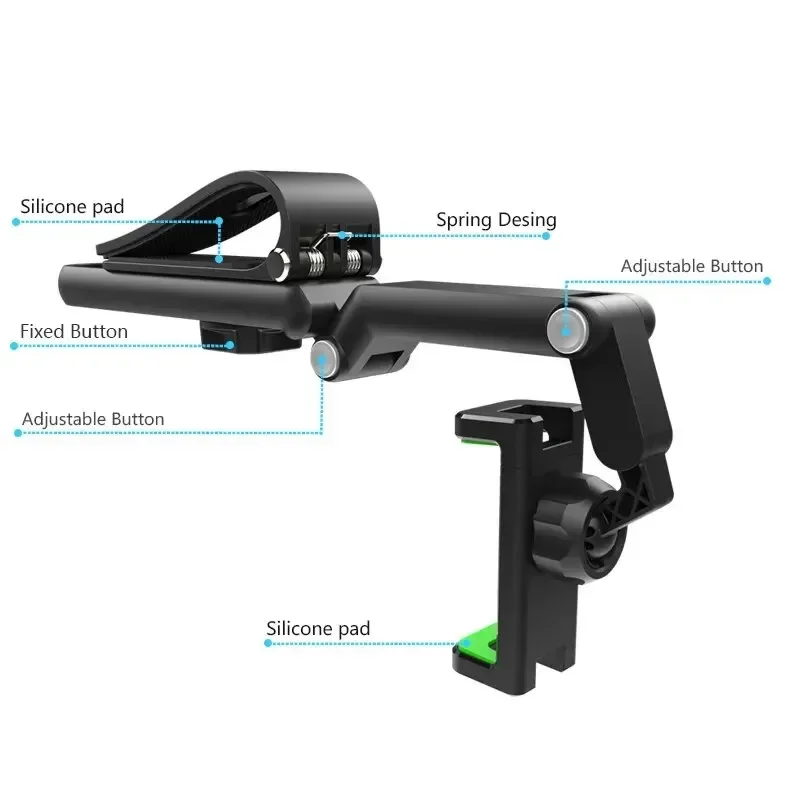 360° Rotating Sun Visor Phone Holder for Sun Visor Phone Holder for Car Multifunction with IPhone/Samsung/Android 360° Rotating Sun Visor Phone Holder for Sun Visor Phone Holder for Car Multifunction with IPhone/Samsung/Android