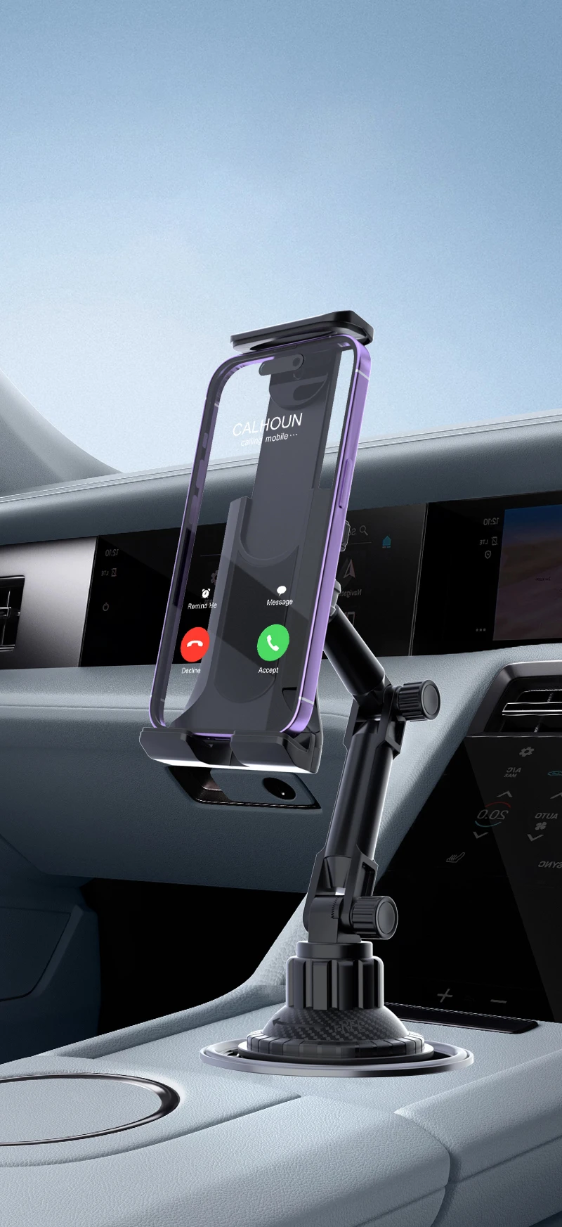 Universal Car Cup Tablet Stand Phone Holder Cellphone Holder Drink Bottle iPad Mount Support Smartphone Mobile Phone Pad 11 inch