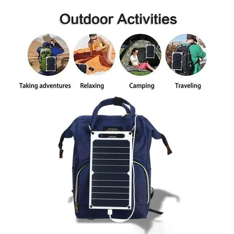 Solar Panel 5V USB Type-C Charge Portable Flexible Kit Lightweigh Mini System For Phones Car Camping Hiking Power Banks IP65 Solar Panel 5V USB Type-C Charge Portable Flexible Kit Lightweigh Mini System For Phones Car Camping Hiking Power Banks IP65