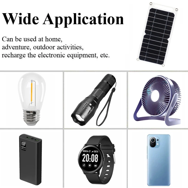 Solar Panel 5V USB Type-C Charge Portable Flexible Kit Lightweigh Mini System For Phones Car Camping Hiking Power Banks IP65 Solar Panel 5V USB Type-C Charge Portable Flexible Kit Lightweigh Mini System For Phones Car Camping Hiking Power Banks IP65