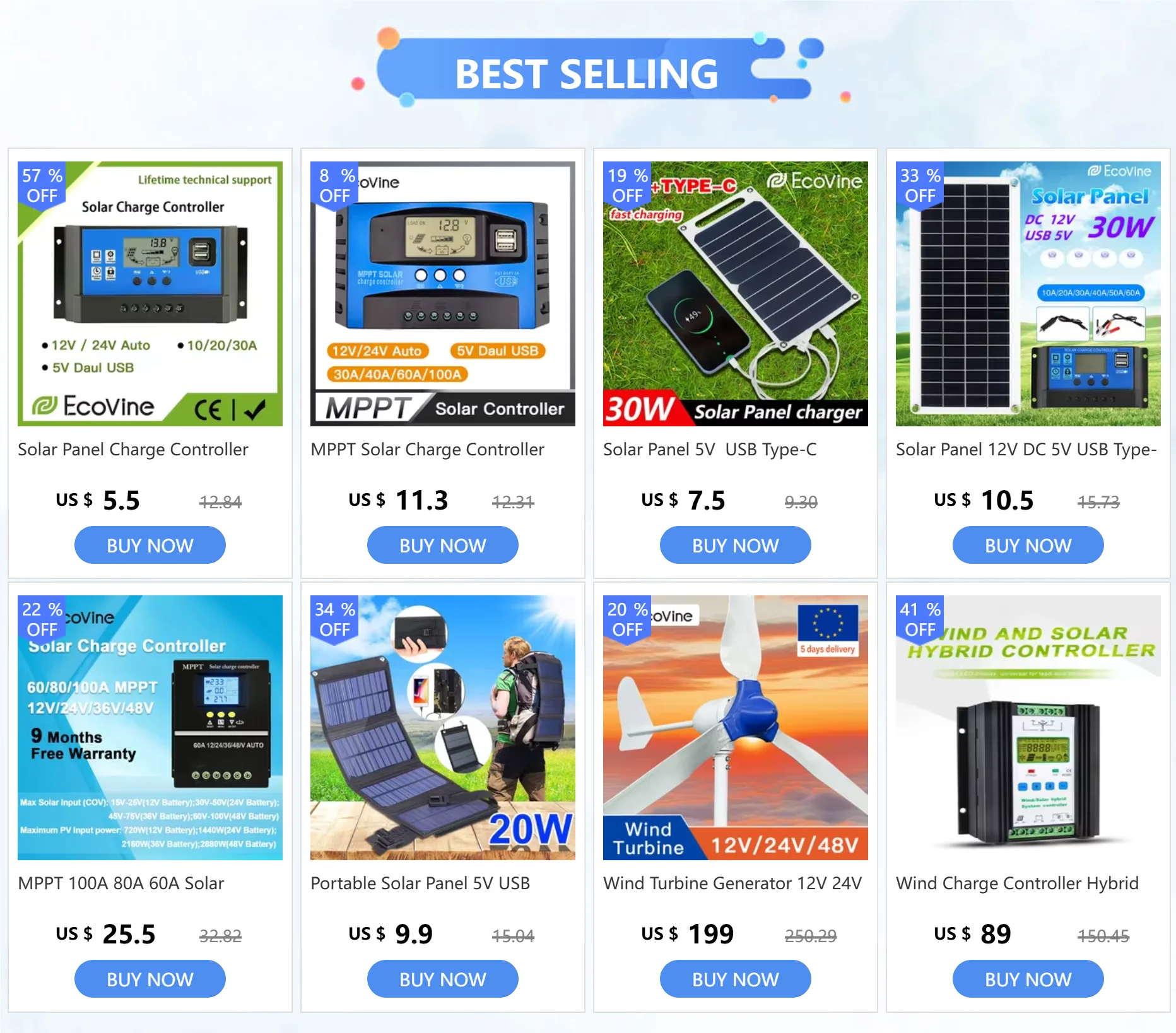 Solar Panel 5V USB Type-C Charge Portable Flexible Kit Lightweigh Mini System For Phones Car Camping Hiking Power Banks IP65