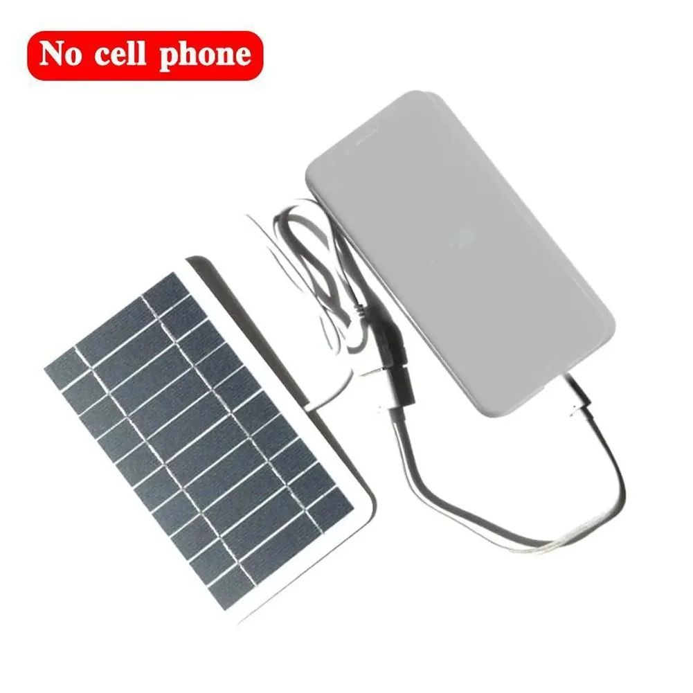 Portable Solar Panel 5V 2W Solar Plate With USB Safe Charge Stabilize Battery Charger for Power Bank Phone Outdoor Camping Home Portable Solar Panel 5V 2W Solar Plate With USB Safe Charge Stabilize Battery Charger for Power Bank Phone Outdoor Camping Home