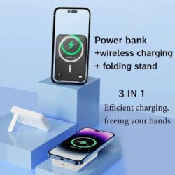 Nouvelle batterie externe magnétique MagSafe – 50 000mAh | Charge ultra rapide 22,5W – Image 5