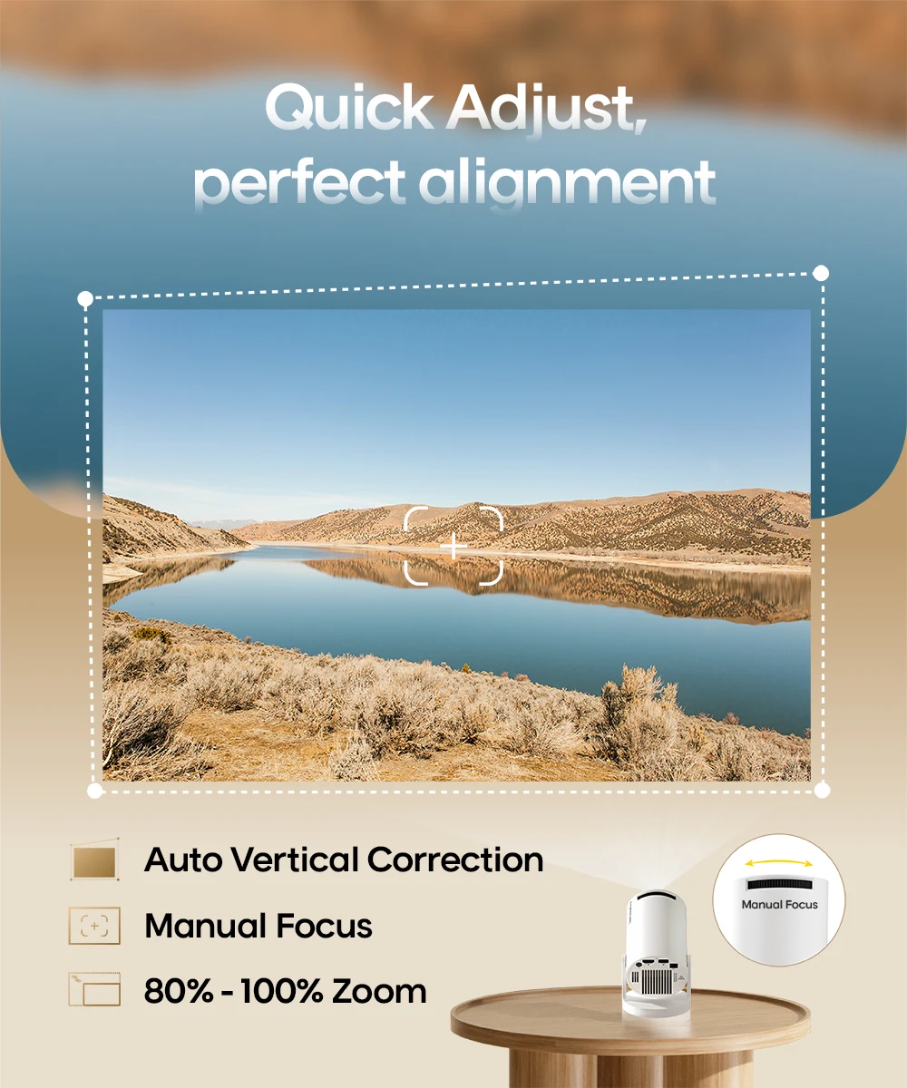 Projecteur magnétique HY300 PRO 4K Android Projecteur magnétique HY300 PRO 4K Android